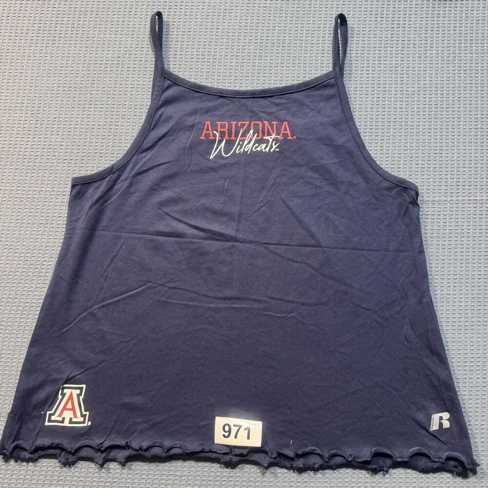 Arizona Wildcats Sleeveless Tank‎ Top Girls Sz M Blue Pre-Owned Excellent